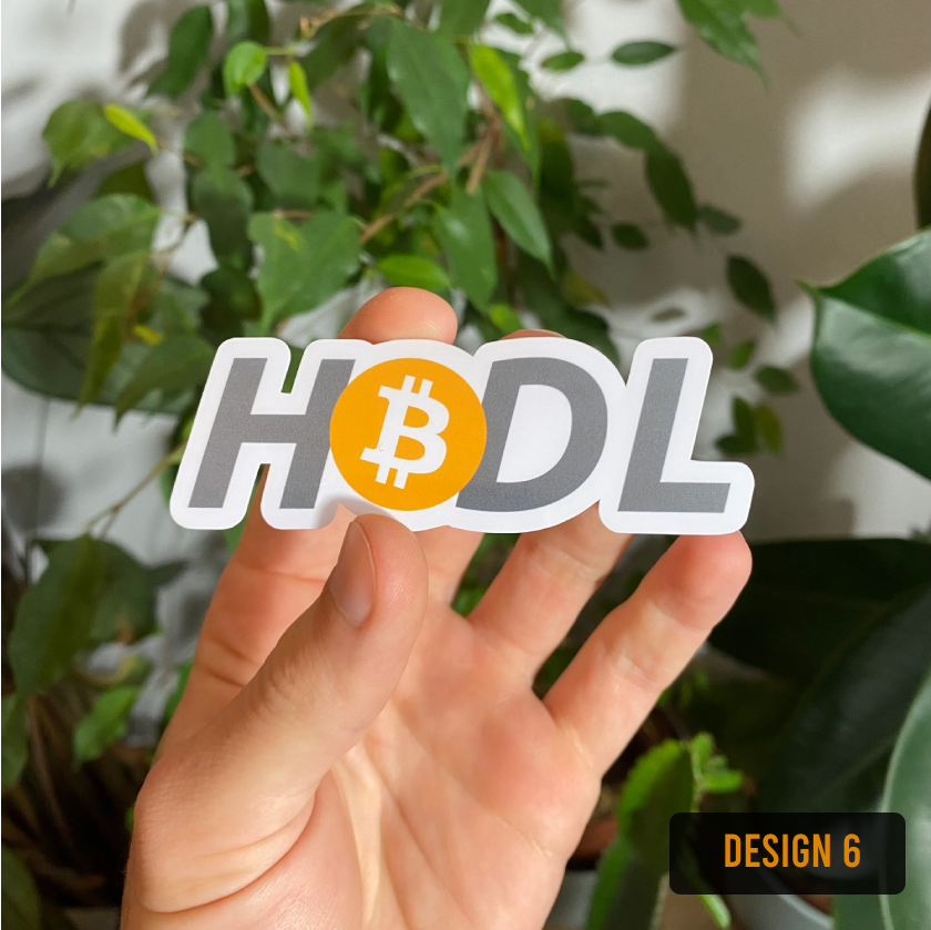 Pegatinas de Bitcoin (conjunto individual o completo)