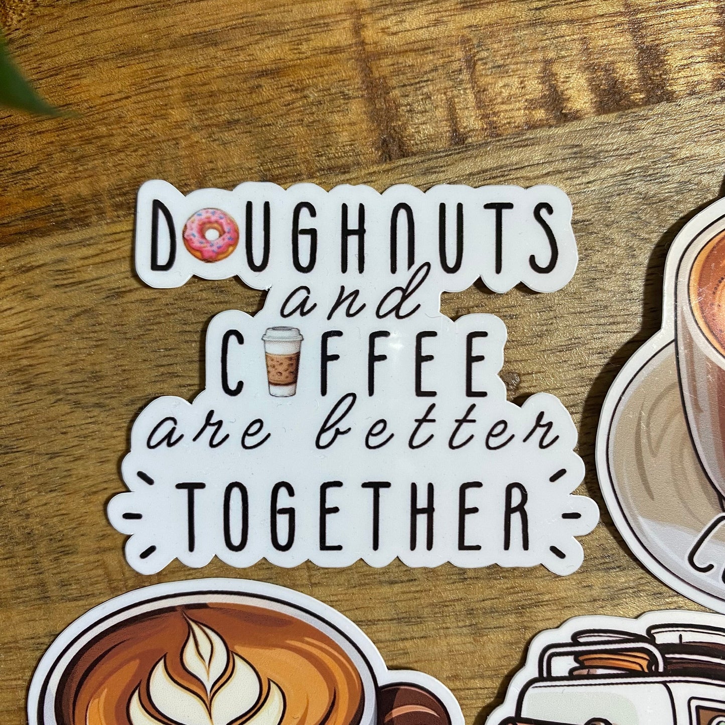 Pegatinas de café lindas