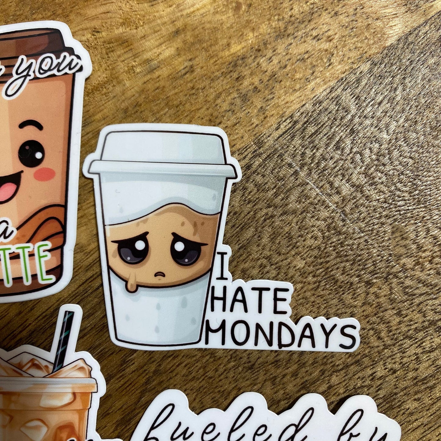 Pegatinas de café lindas