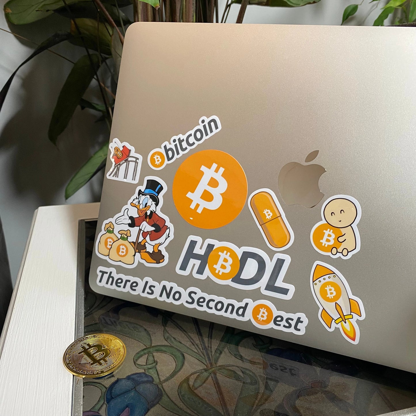 Pegatinas de Bitcoin (conjunto individual o completo)