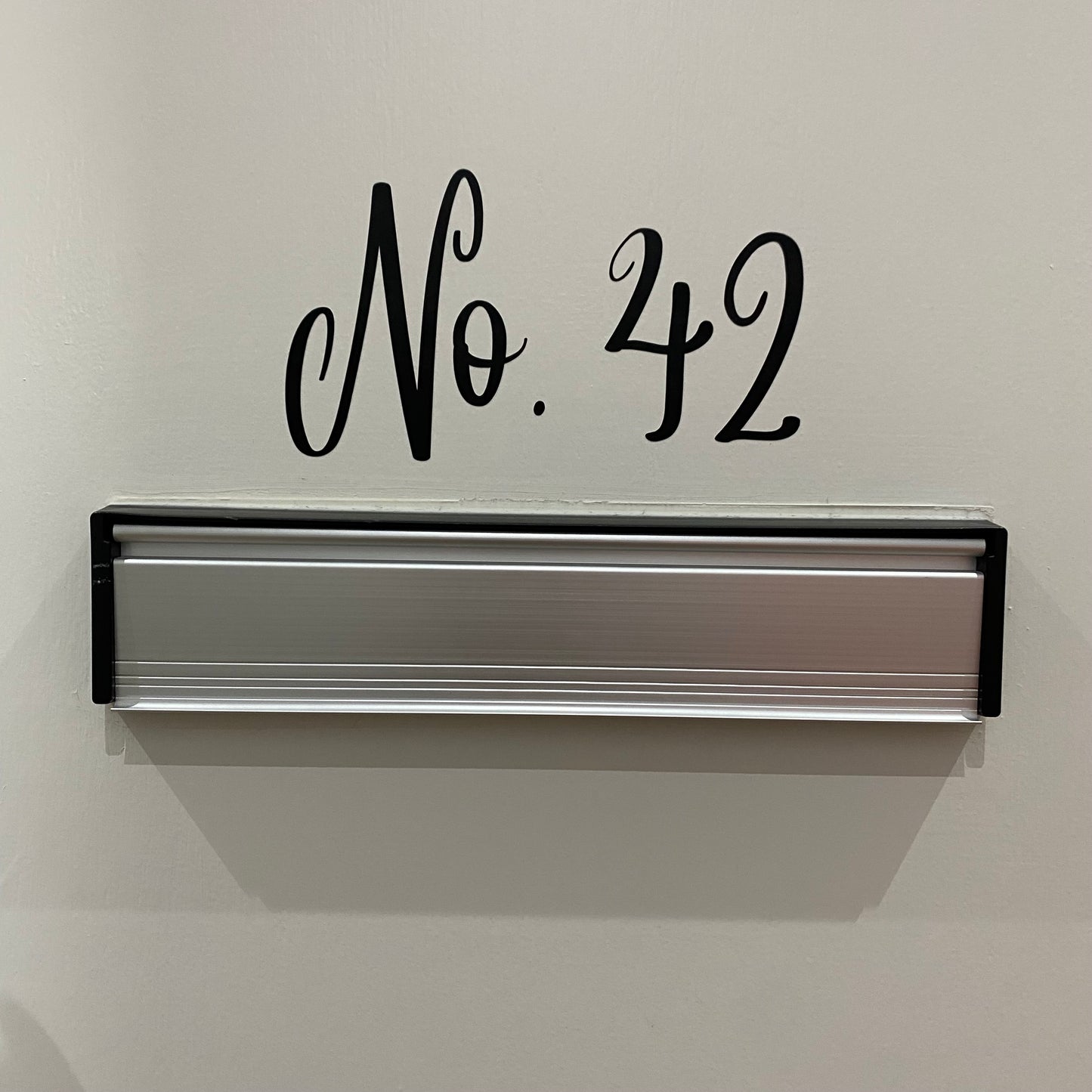 House Number Vinyl Decal