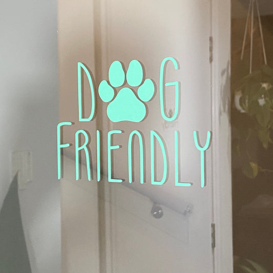 Dog Friendly Sticker