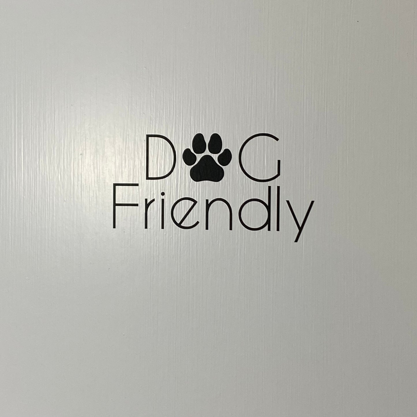 Dog Friendly Sticker