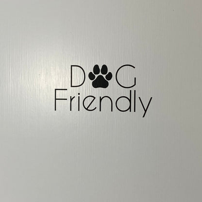 Dog Friendly Sticker