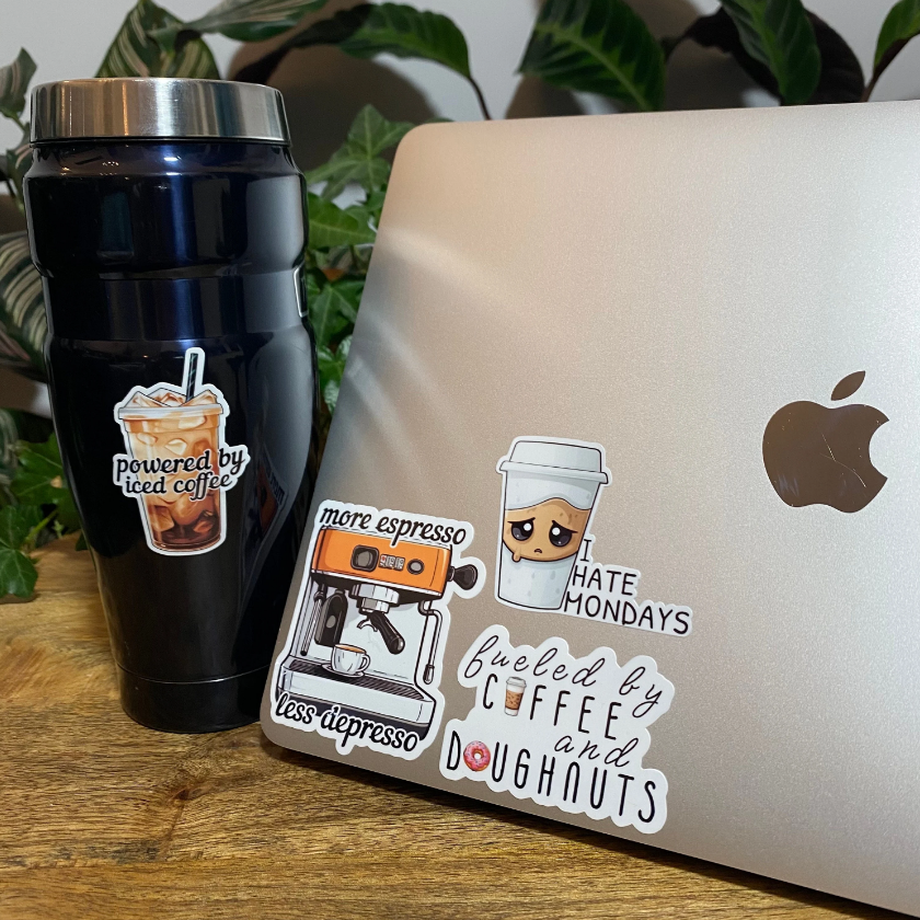 Cute Coffee Stickers