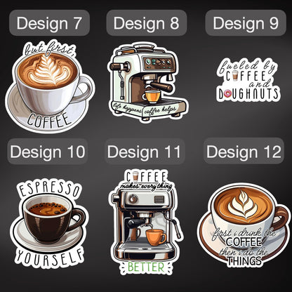 Cute Coffee Stickers