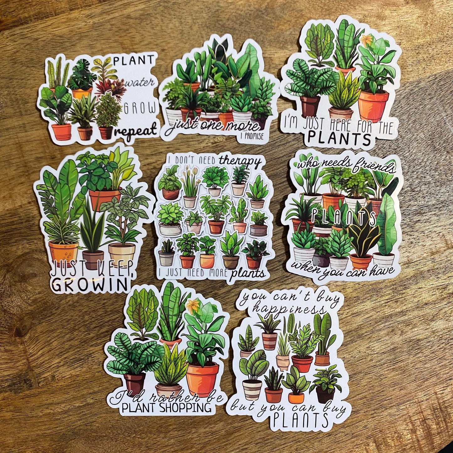 Houseplant Stickers