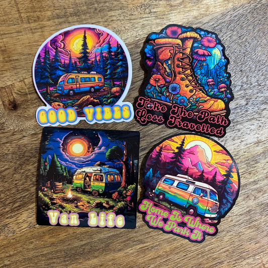 Van Life/Hiking Stickers