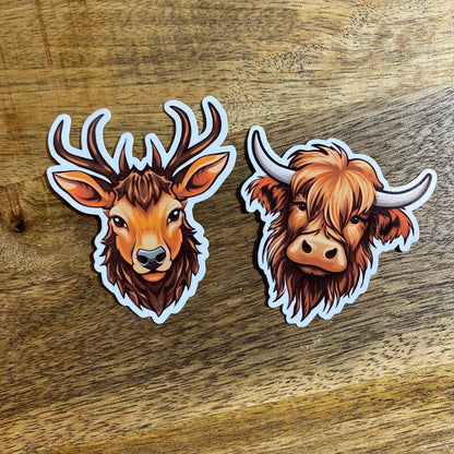 Scottish Wildlife Stickers